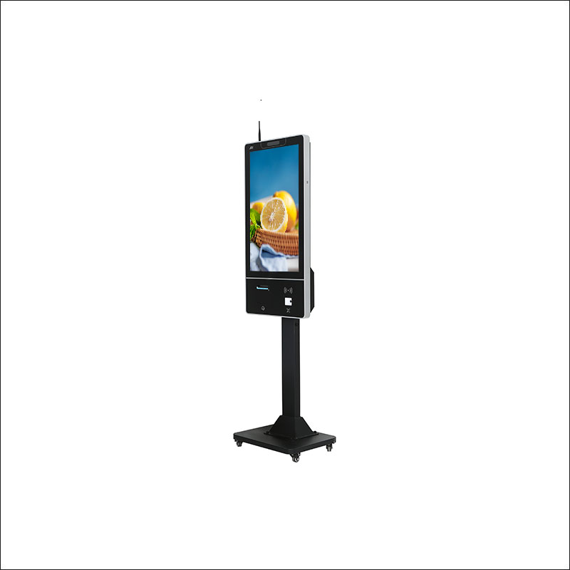 Kiosque de support de sol multi-touch